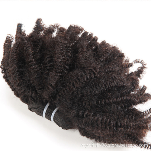 Factory Hot Sale Brazilian Human Virgin Hair Afro Kinky Curly Hair  Frontal Closure
